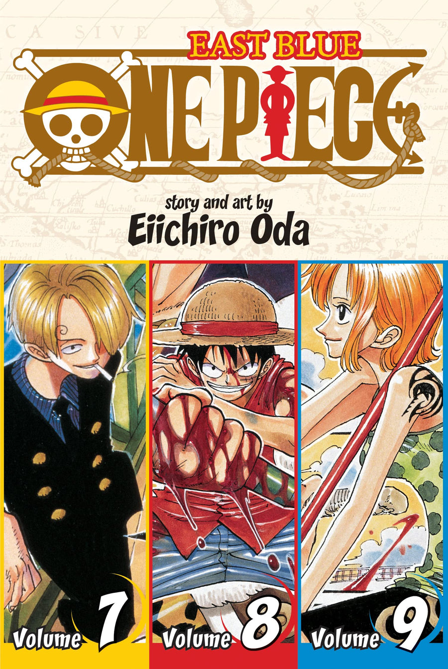 One Piece (Omnibus Edition), Vol. 3: Includes Vols. 7, 8 & 9 -- Eiichiro Oda, Paperback