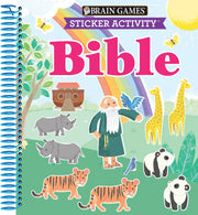Brain Games - Sticker Activity: Bible (for Kids Ages 3-6) by Publications International Ltd
