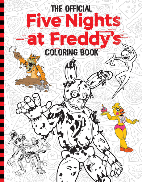 Five Nights at Freddy's Official Coloring Book: An Afk Book -- Scott Cawthon, Paperback