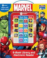 Marvel: Me Reader 8-Book Library and Electronic Reader Sound Book Set [With Electronic Reader and Battery] by Pi Kids