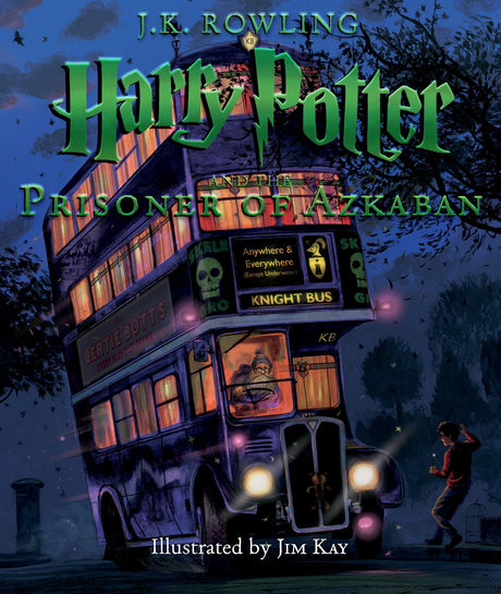 Harry Potter and the Prisoner of Azkaban: The Illustrated Edition (Harry Potter, Book 3): Volume 3 -- Jim Kay, Hardcover