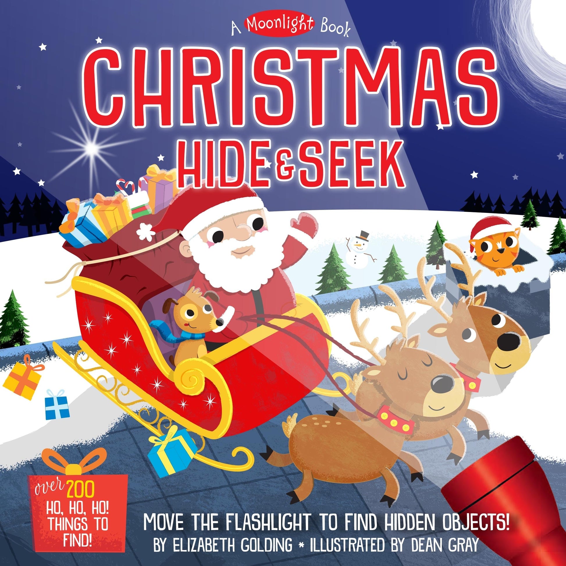 A Moonlight Book: Christmas Hide-And-Seek by Golding, Elizabeth