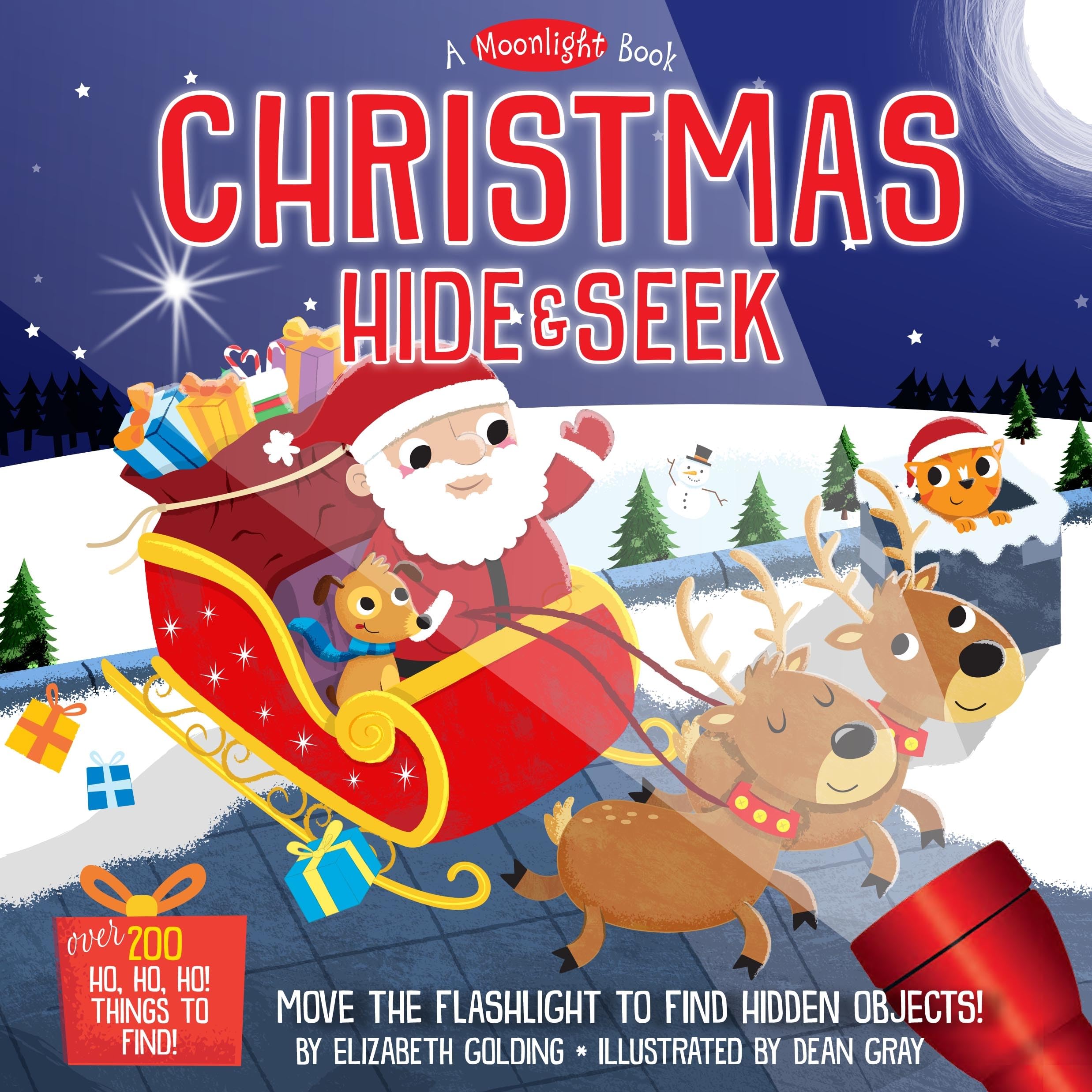 A Moonlight Book: Christmas Hide-And-Seek by Golding, Elizabeth