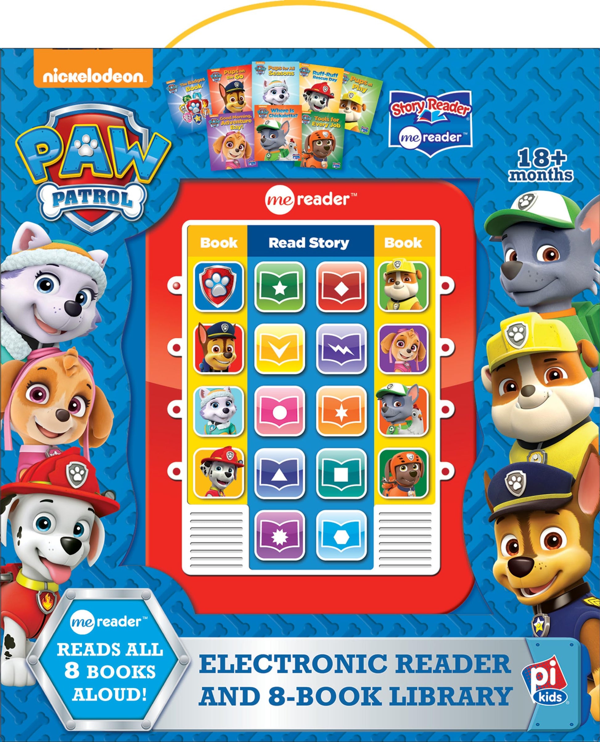 Nickelodeon Paw Patrol: Me Reader: Electronic Reader and 8-Book Library by Pi Kids