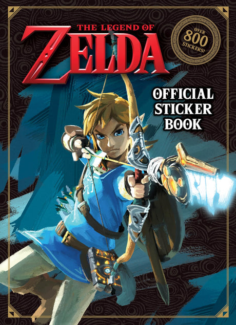 The Legend of Zelda Official Sticker Book (Nintendo(r)): Over 800 Stickers! -- Courtney Carbone, Paperback