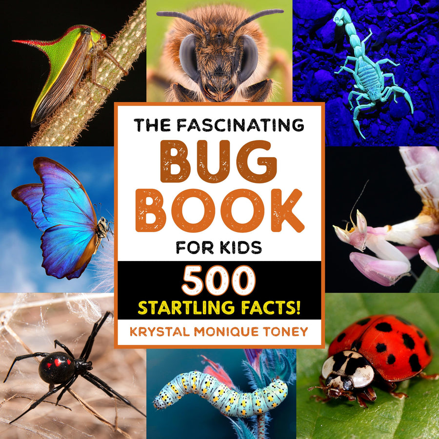 The Fascinating Bug Book for Kids: 500 Startling Facts! -- Krystal Monique Toney, Paperback