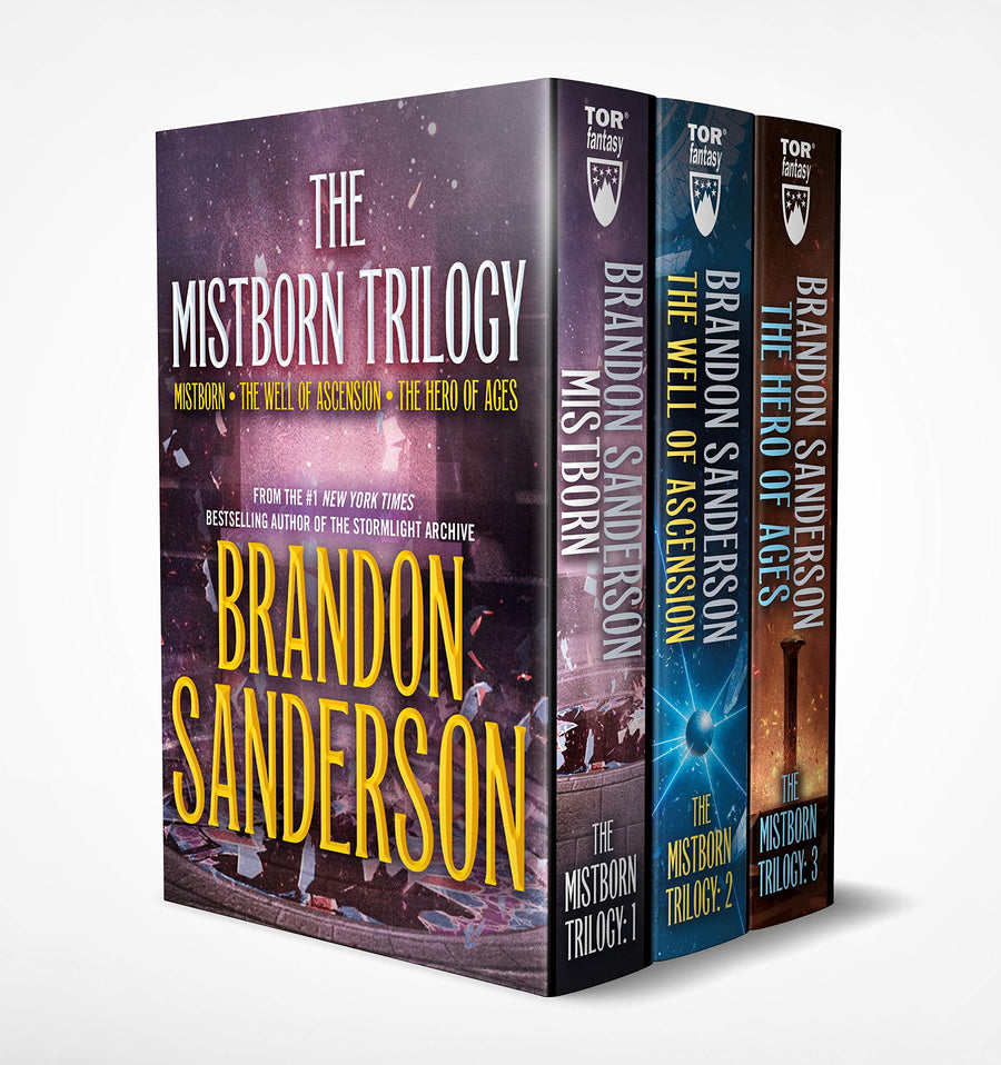 Mistborn Boxed Set I: Mistborn, the Well of Ascension, the Hero of Ages -- Brandon Sanderson, Boxed Set