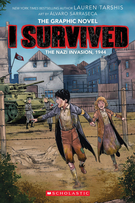 I Survived the Nazi Invasion, 1944: A Graphic Novel (I Survived Graphic Novel #3) -- Lauren Tarshis, Paperback
