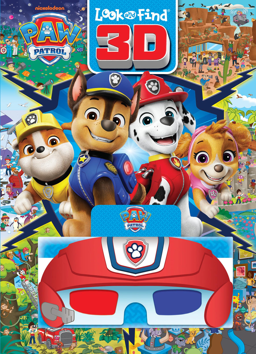 Nickelodeon Paw Patrol: Look and Find 3D -- Pi Kids, Hardcover