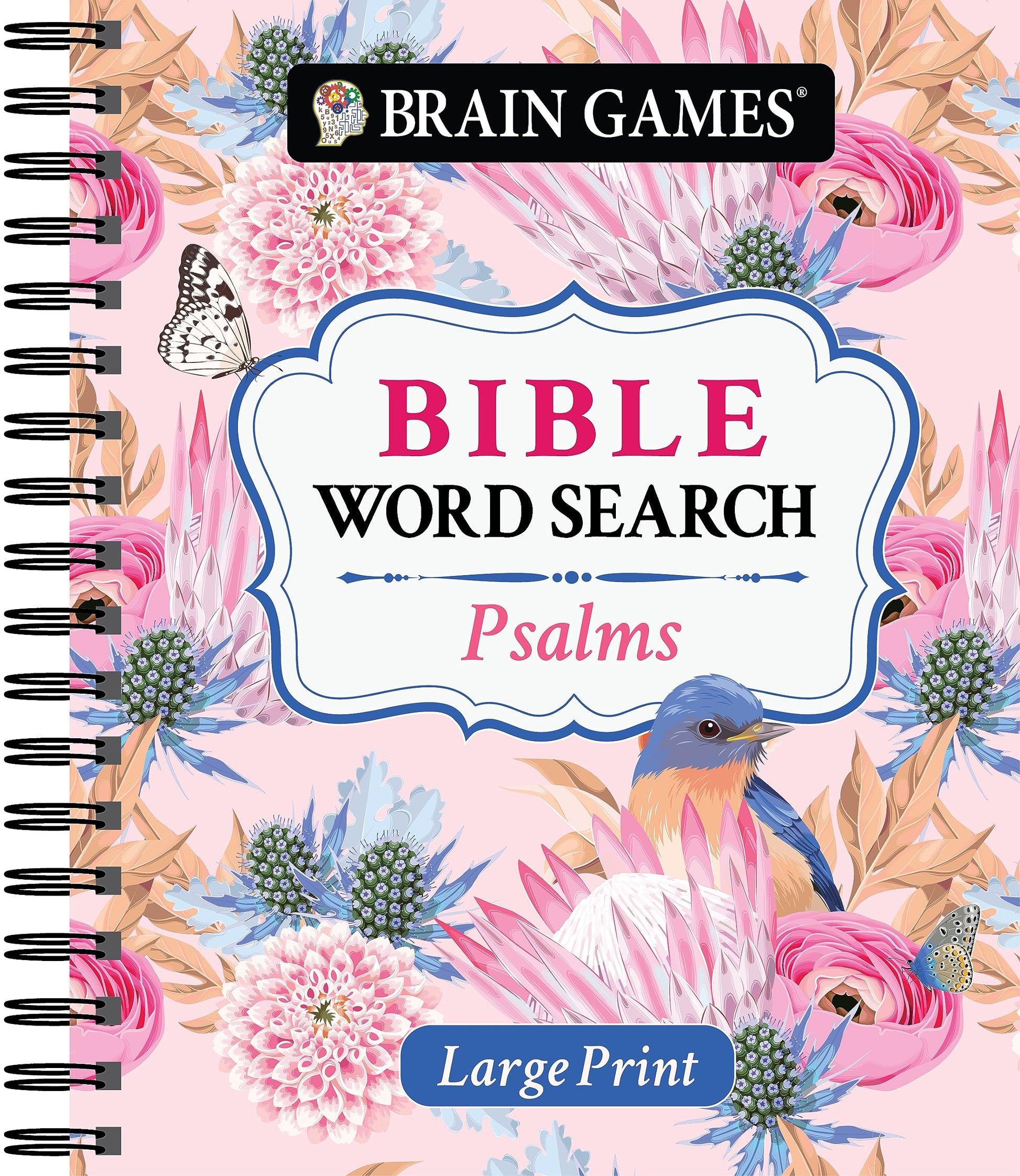 Brain Games - Large Print Bible Word Search: Psalms by Publications International Ltd