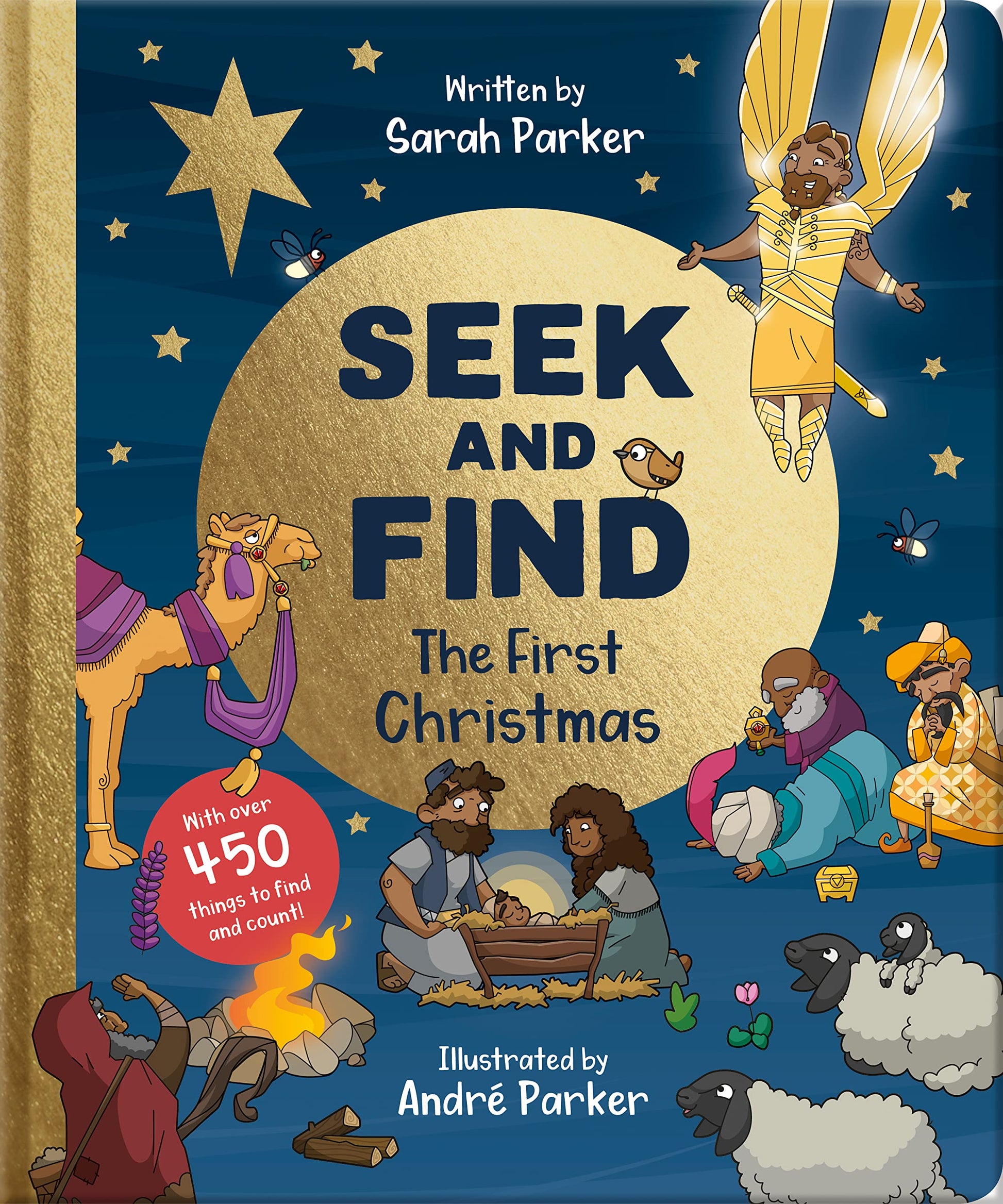 Seek and Find: The First Christmas: With Over 450 Things to Find and Count! by Parker, Sarah
