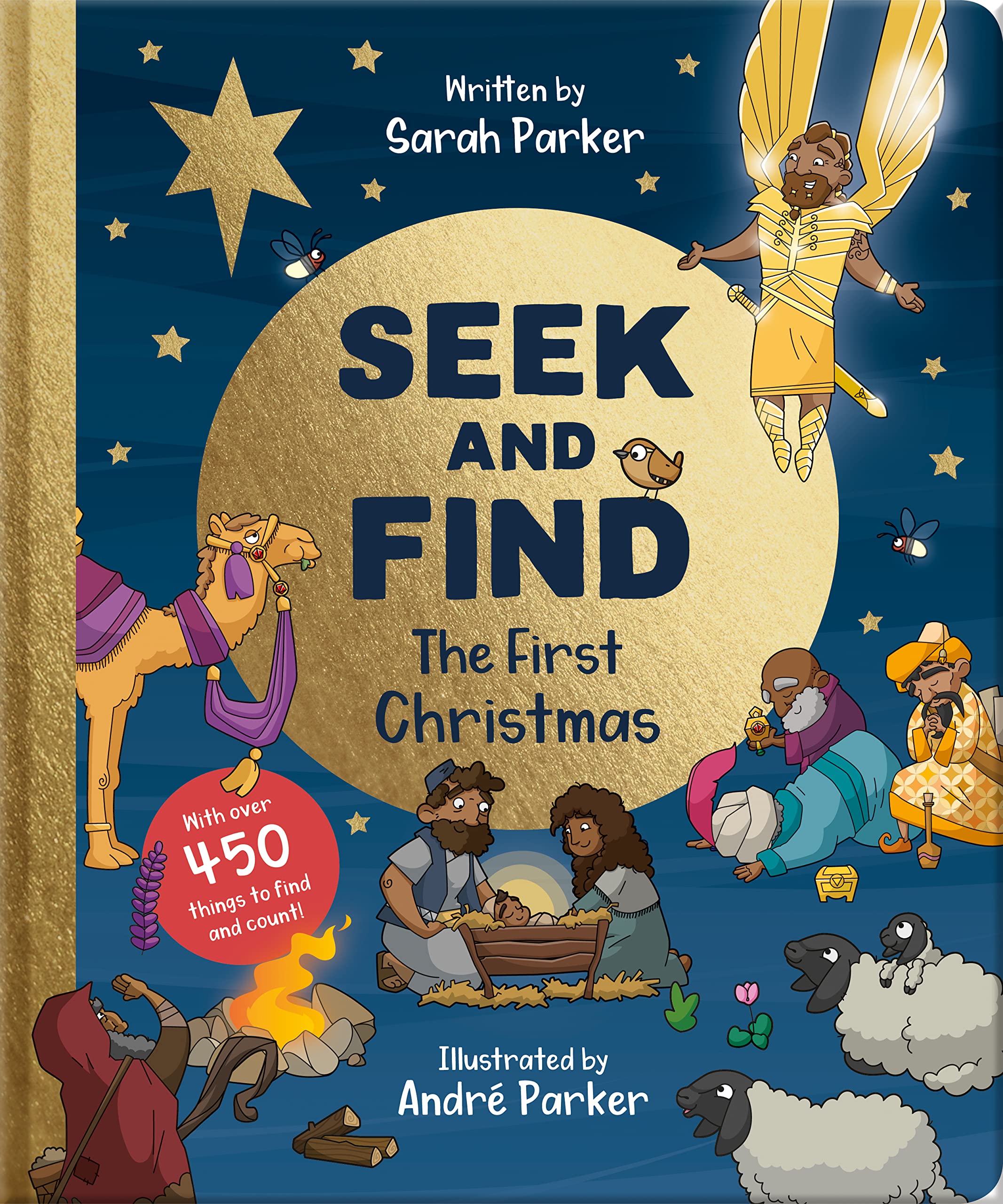 Seek and Find: The First Christmas: With Over 450 Things to Find and Count! by Parker, Sarah