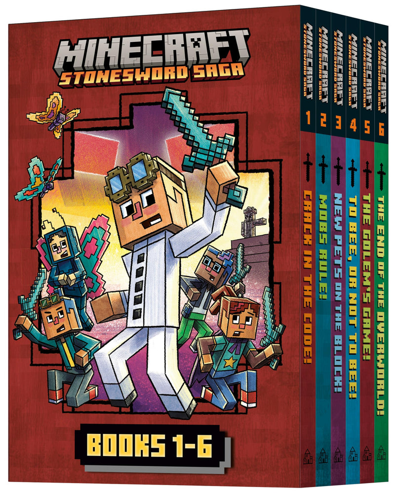 Minecraft Stonesword Saga Chapter Book Boxed Set (Minecraft Stonesword Saga) by Eliopulos, Nick