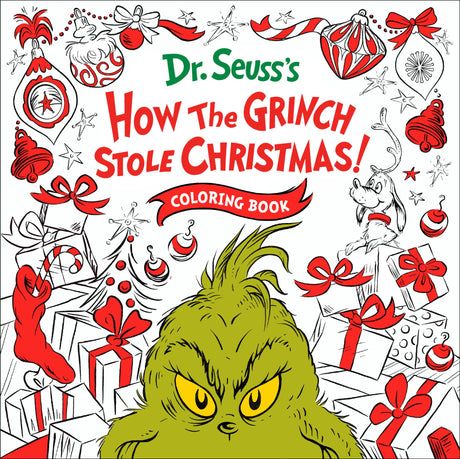 How the Grinch Stole Christmas! Coloring Book -- Random House, Paperback