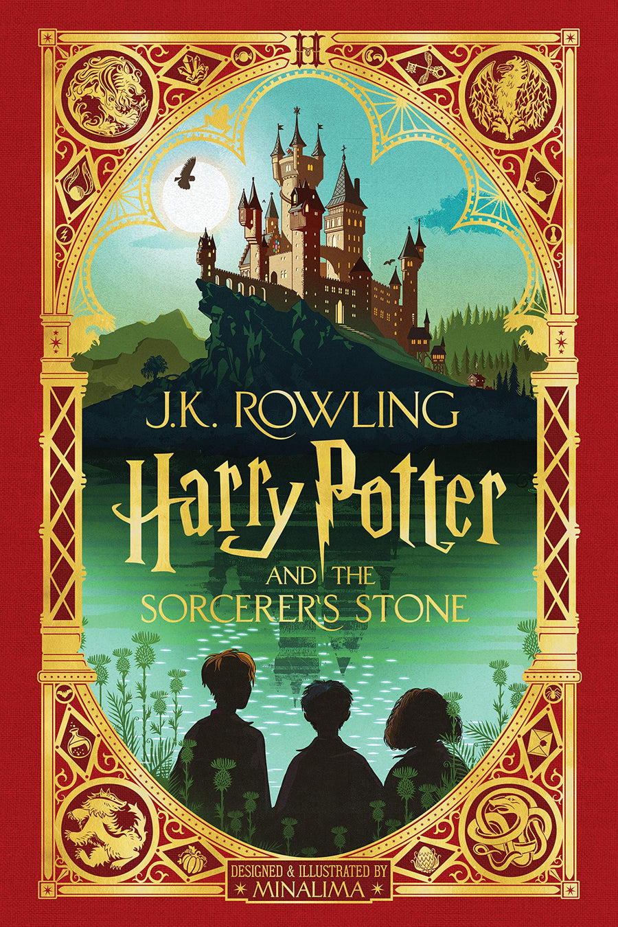 Harry Potter and the Sorcerer's Stone (Harry Potter, Book 1) (Minalima Edition) (Interactive Illustrated Edition): Volume 1 -- J. K. Rowling, Hardcover