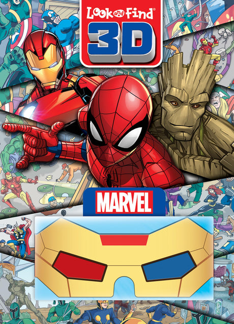 Marvel: Look and Find 3D -- Pi Kids, Hardcover