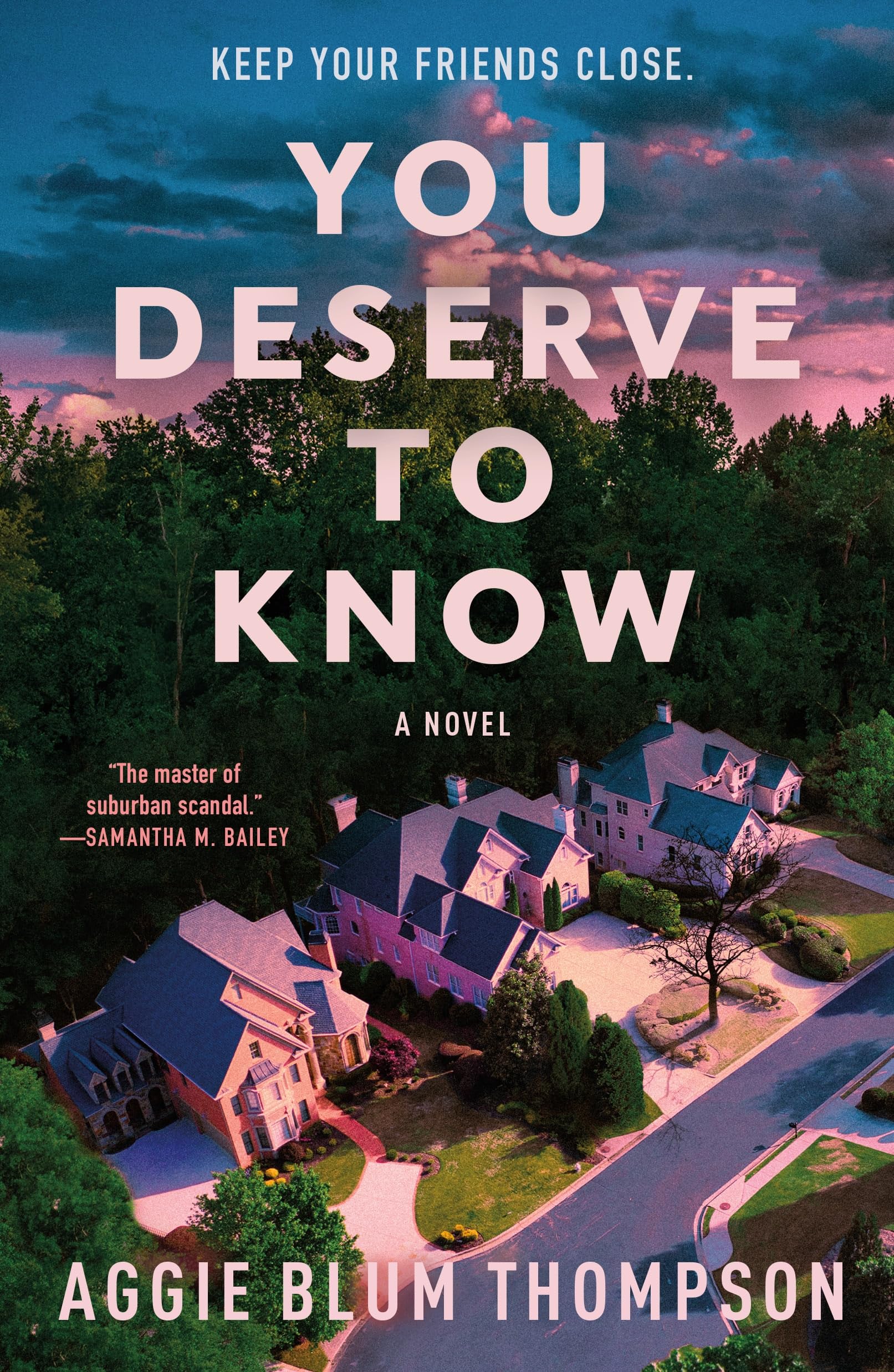 You Deserve to Know by Thompson, Aggie Blum