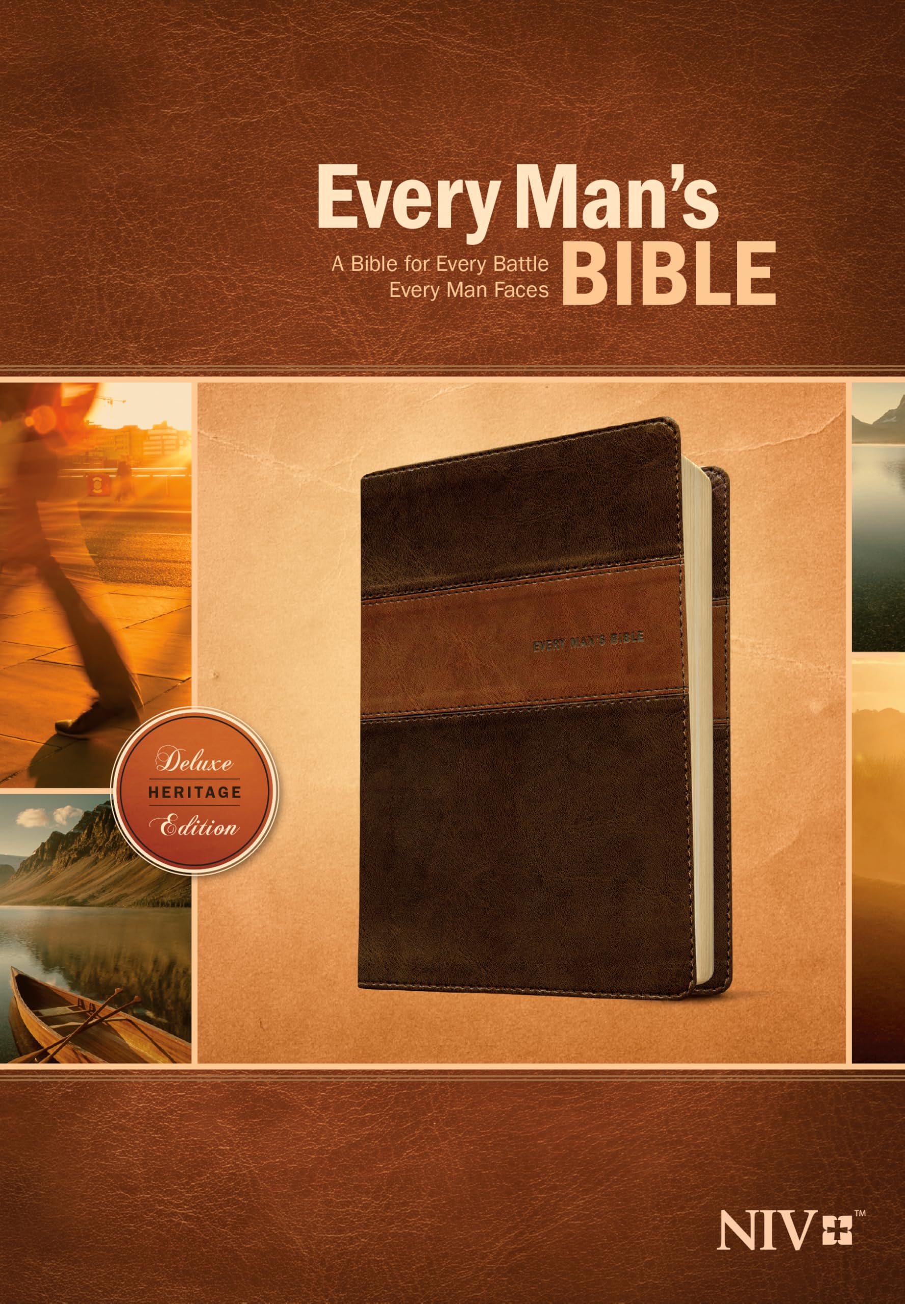 Every Man's Bible-NIV-Deluxe Heritage by Arterburn, Stephen