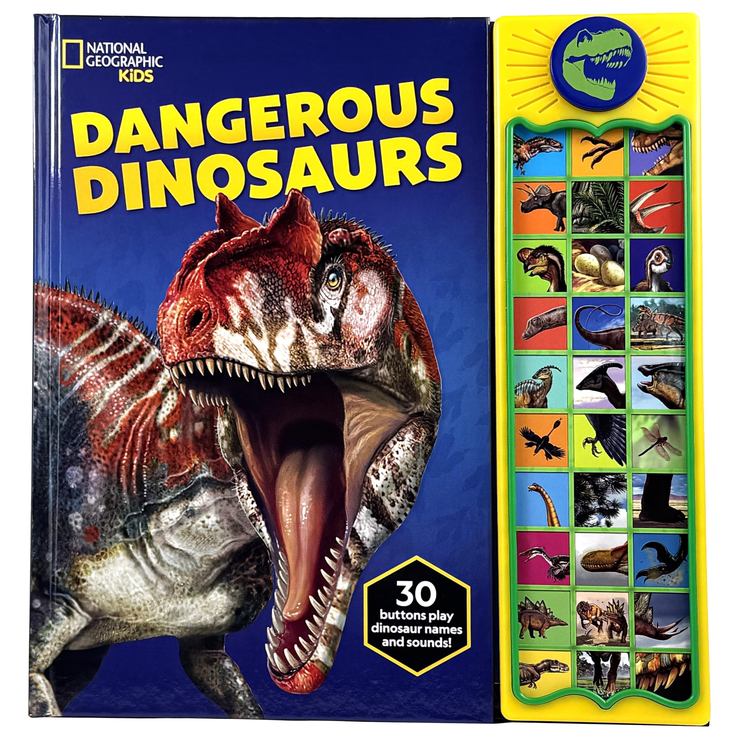 National Geographic Kids: Dangerous Dinosaurs Sound Book [With Battery] by Pi Kids