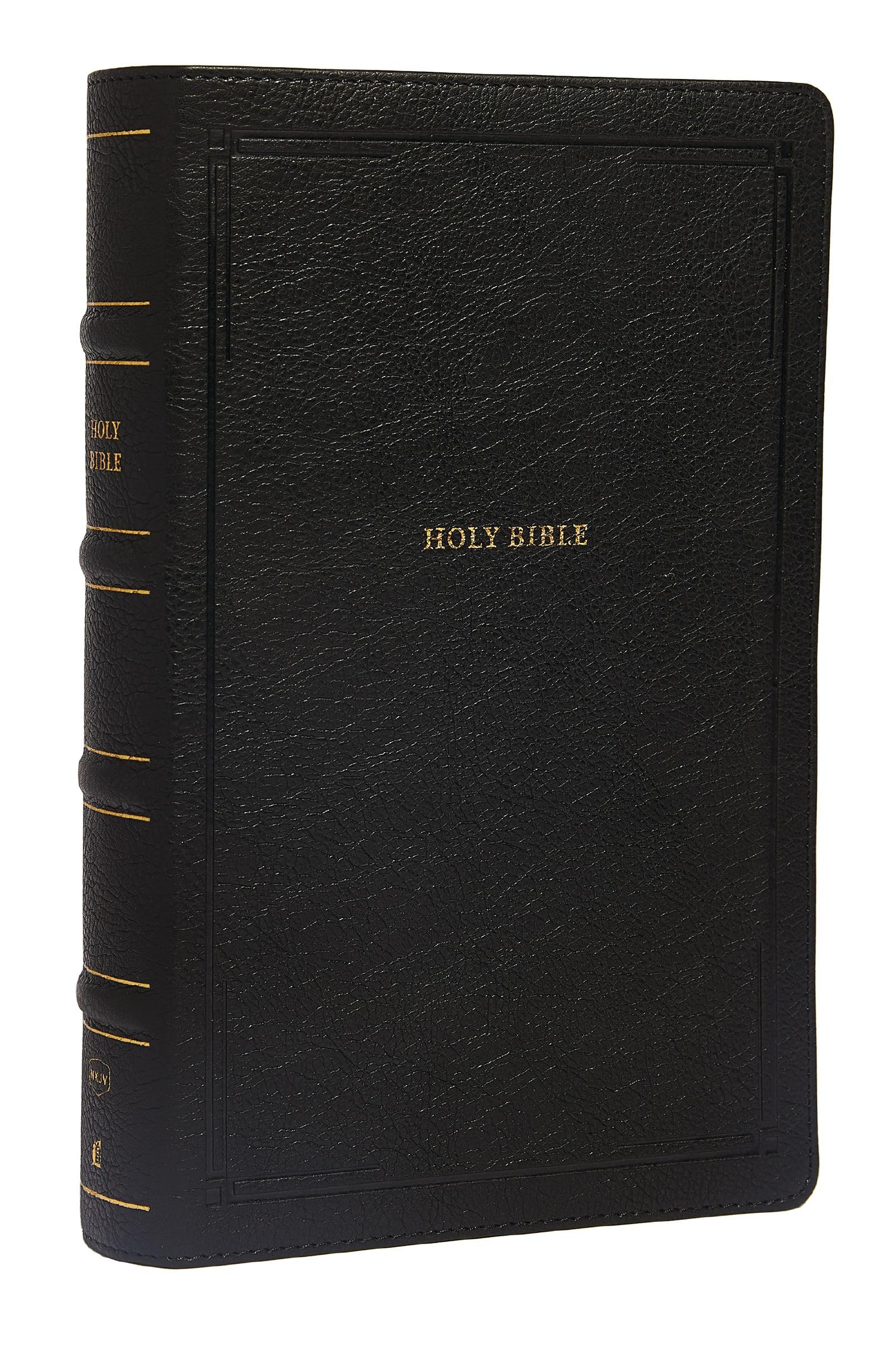 Nkjv, Reference Bible, Personal Size Large Print, Leathersoft, Black, Red Letter Edition, Comfort Print: Holy Bible, New King James Version by Thomas Nelson