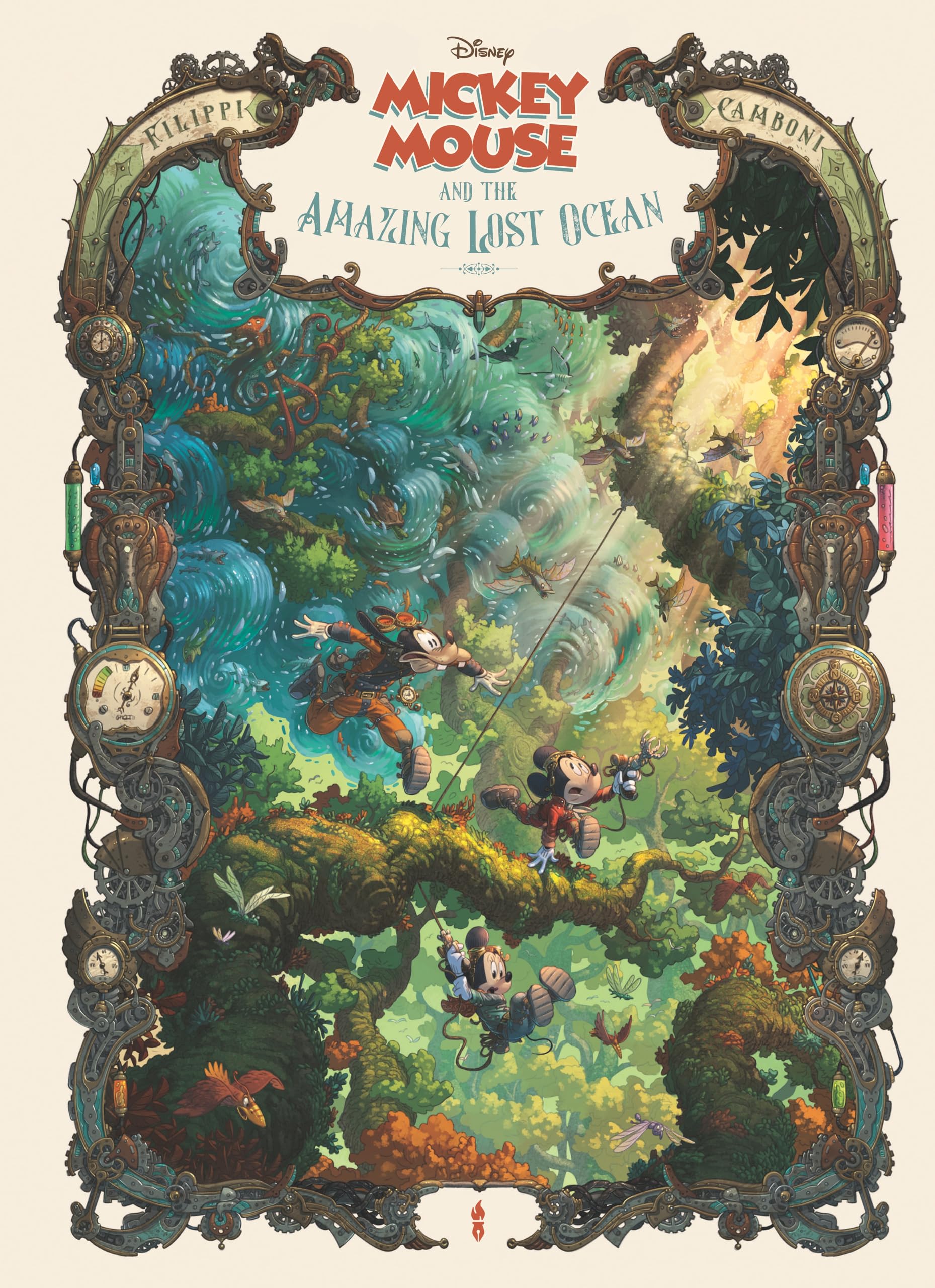 Walt Disney's Mickey Mouse and the Amazing Lost Ocean by Filippi, Denis-Pierre