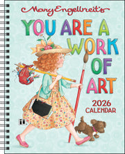 Mary Engelbreit's You Are a Work of Art 2026 Monthly/Weekly Planner Calendar by Engelbreit, Mary