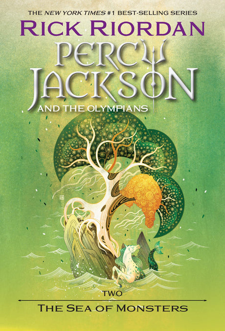 Percy Jackson and the Olympians, Book Two: The Sea of Monsters -- Rick Riordan, Paperback