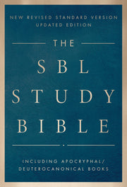 The Sbl Study Bible by Society of Biblical Literature
