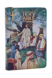 Seaside Bible-KJV-Child Zipper Closure by Thomas Nelson