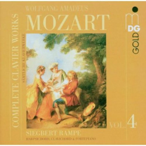 Complete Piano Music 4 -- Mozart / Rampe, CD
