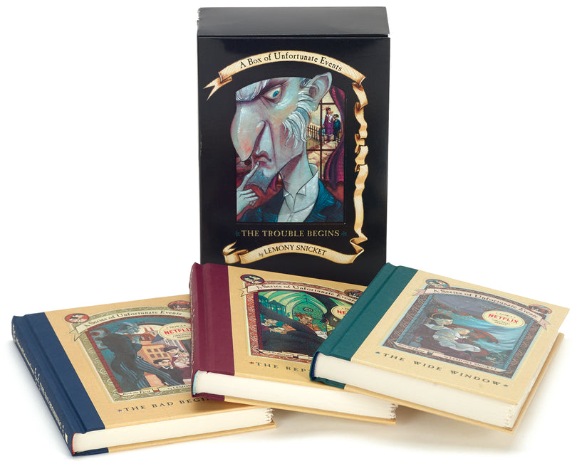 A Series of Unfortunate Events Box: The Trouble Begins (Books 1-3) -- Lemony Snicket, Boxed Set