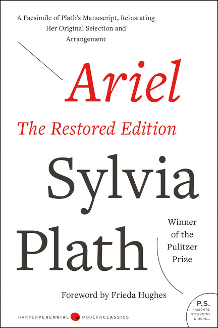 Ariel: The Restored Edition: A Facsimile of Plath's Manuscript, Reinstating Her Original Selection and Arrangement by Plath, Sylvia
