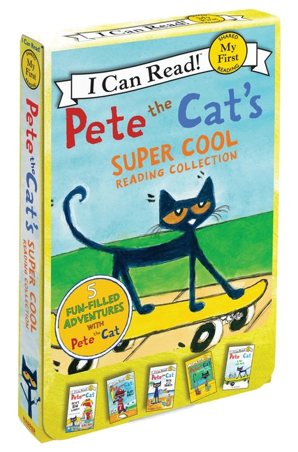 Pete the Cat's Super Cool Reading Collection: 5 I Can Read Favorites! by Dean, James