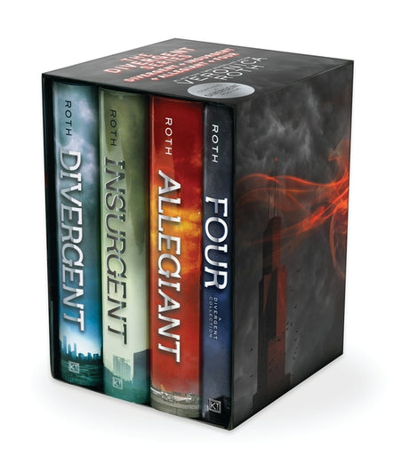 Divergent Series Four-Book Hardcover Gift Set: Divergent, Insurgent, Allegiant, Four -- Veronica Roth, Boxed Set