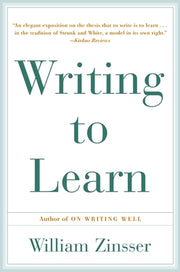 Writing to Learn Rc by Zinsser, William