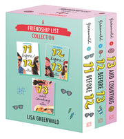 A Friendship List Collection 3-Book Box Set: 11 Before 12, 12 Before 13, 13 and Counting by Greenwald, Lisa