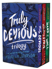 Truly Devious 3-Book Box Set: Truly Devious, Vanishing Stair, and Hand on the Wall by Johnson, Maureen