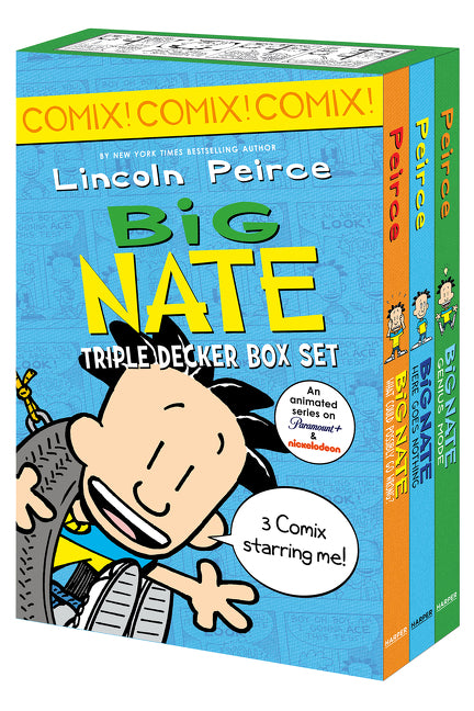 Big Nate: Triple Decker Box Set: Big Nate: What Could Possibly Go Wrong? and Big Nate: Here Goes Nothing, and Big Nate: Genius Mode -- Lincoln Peirce, Other