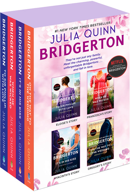 Bridgerton Boxed Set 5-8: To Sir Phillip, with Love / When He Was Wicked / It's in His Kiss / On the Way to the Wedding -- Julia Quinn, Other
