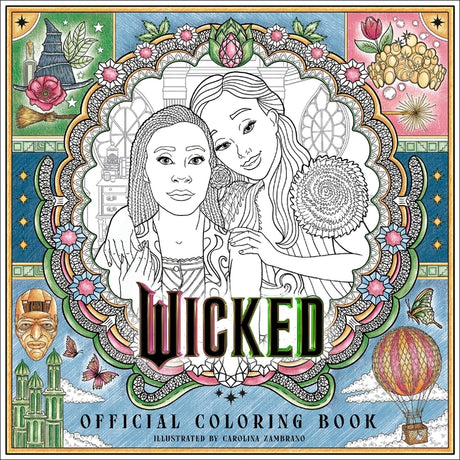 Wicked Official Coloring Book -- Carolina Zambrano, Paperback