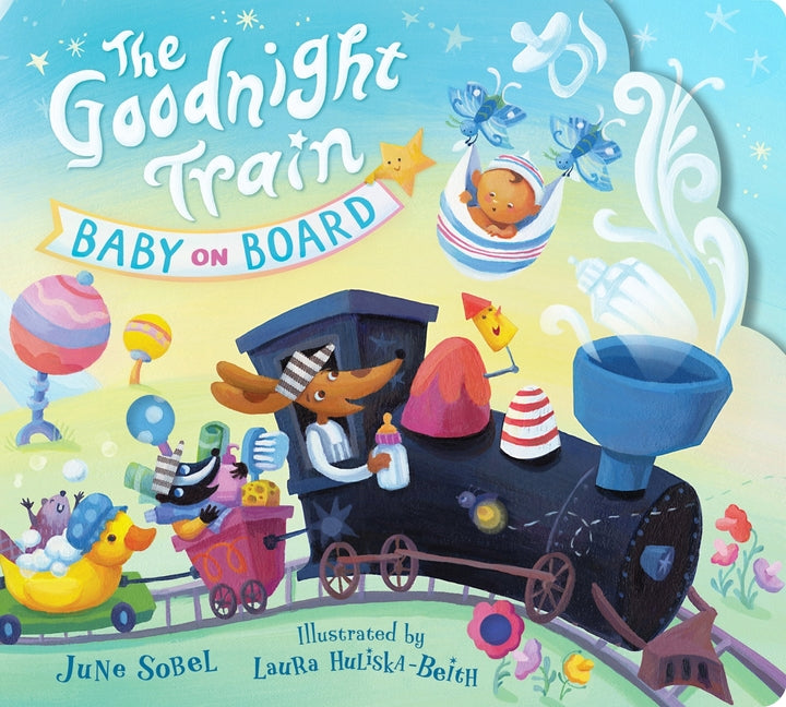 The Goodnight Train Baby on Board -- June Sobel, Board Book