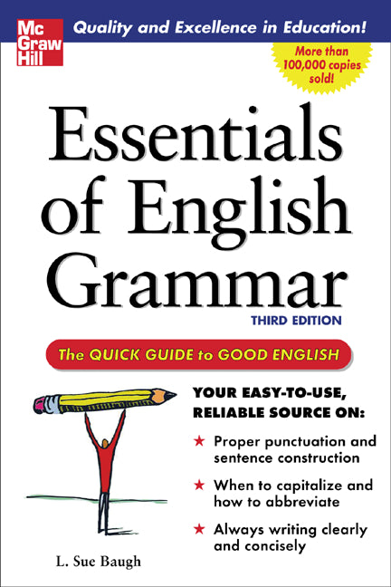 Essentials of English Grammar: A Quick Guide to Good English -- L. Sue Baugh, Paperback