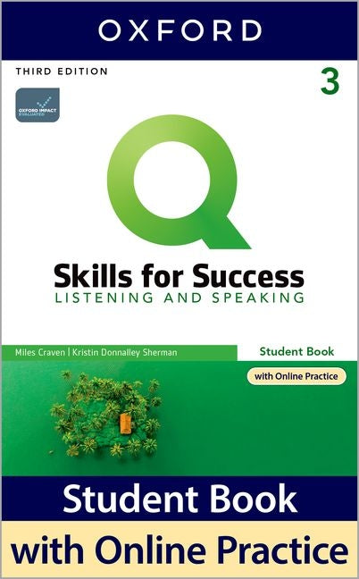 Q3e 3 Listening and Speaking Student Book and IQ Online Pack -- Oxford University Press, Paperback