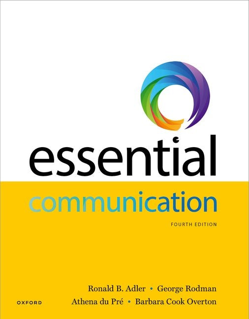 Essential Communication -- Ronald B. Adler, Paperback