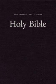 NIV, Value Pew and Worship Bible, Hardcover, Black by Zondervan
