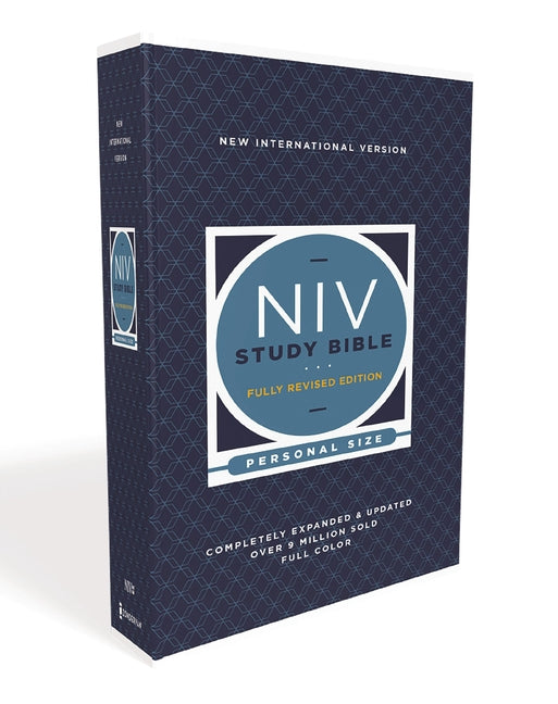 NIV Study Bible, Fully Revised Edition, Personal Size, Paperback, Red Letter, Comfort Print -- Kenneth L. Barker, Bible