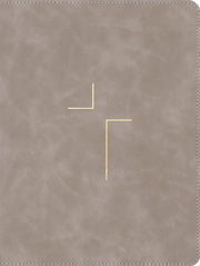 The Jesus Bible, NIV Edition, Leathersoft, Stone, Comfort Print by Passion Publishing