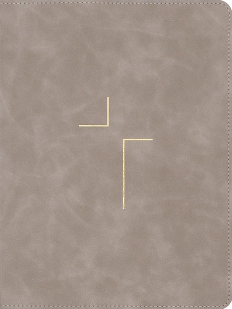 The Jesus Bible, NIV Edition, Leathersoft, Stone, Comfort Print -- Passion Publishing, Bible