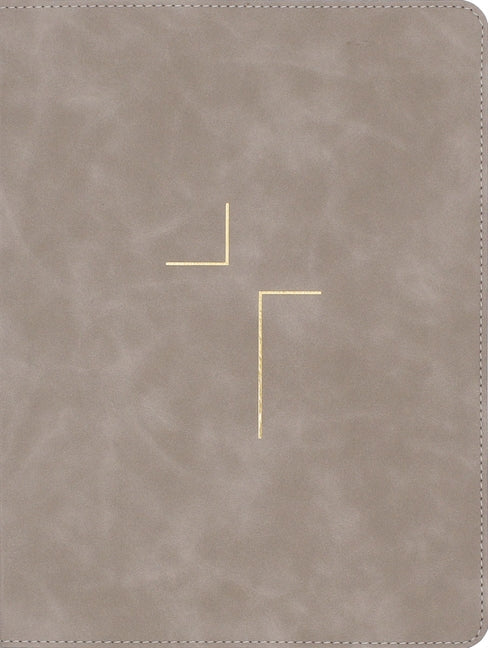 The Jesus Bible, NIV Edition, Leathersoft, Stone, Comfort Print -- Passion Publishing, Bible