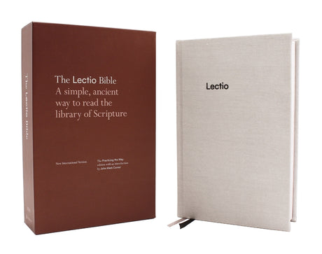 NIV Lectio Bible: A Simple, Ancient Way to Read the Library of Scripture, Cloth Over Board: The Practicing the Way Edition with an Introduction by Joh -- John Mark Comer, Bible